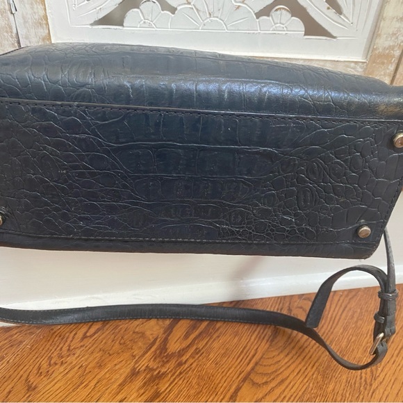 Kate Spade Navy Crocodile Embossed Crossbody Bag - Picture 6 of 9